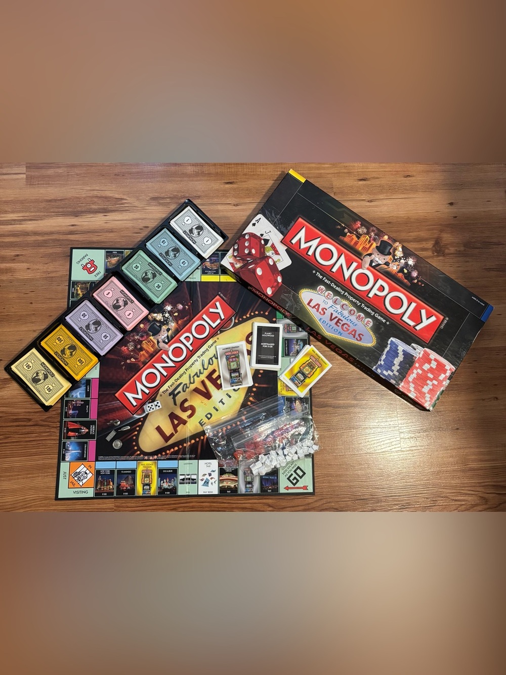 Monopoly Fabulous Las Vegas Edition Board Game